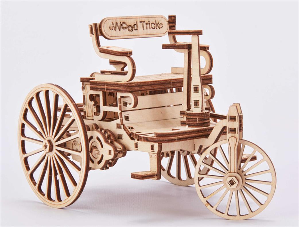 Wood Trick  WDTK024 First car 3D wooden construction kit