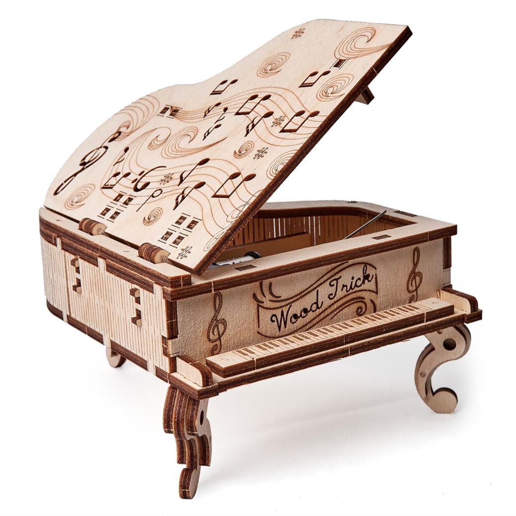Wood Trick  WDTK041 Grand Piano music box 3D wooden construction kit