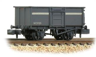 This Graham Farish model depicts a wagon that has found a new lease of life with the National Coal Board once it became surplus to BR requirements. With end doors, and side doors which have top flaps, the model features separately fitted door stops, brake gear, linkage and hand brake levers, and is fitted with metal buffers.