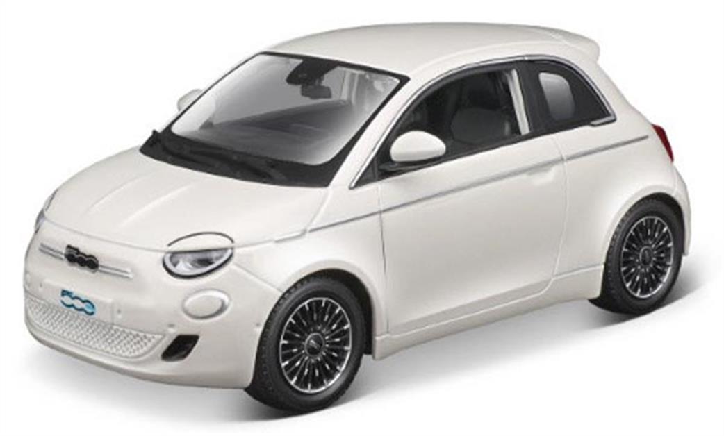 Burago 1/24 B18-21110 Fiat 500E Diecast Car Model