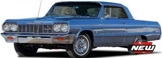 Maisto M32908 1/24th 1964 Chevrolet Impala Diecast Car ModelColour may vary