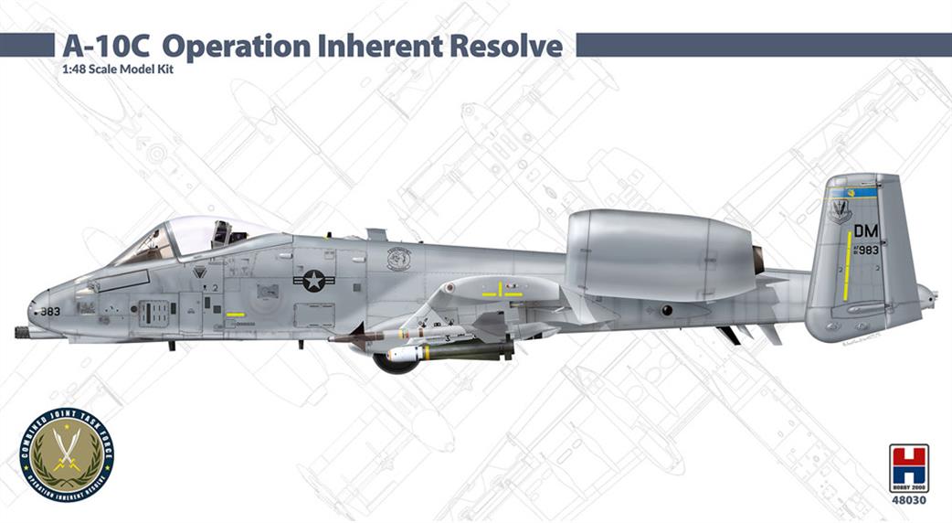 Hobby 2000 1/48 48030 Fairchild A-10C Operation Inherent Resolve Plastic Kit