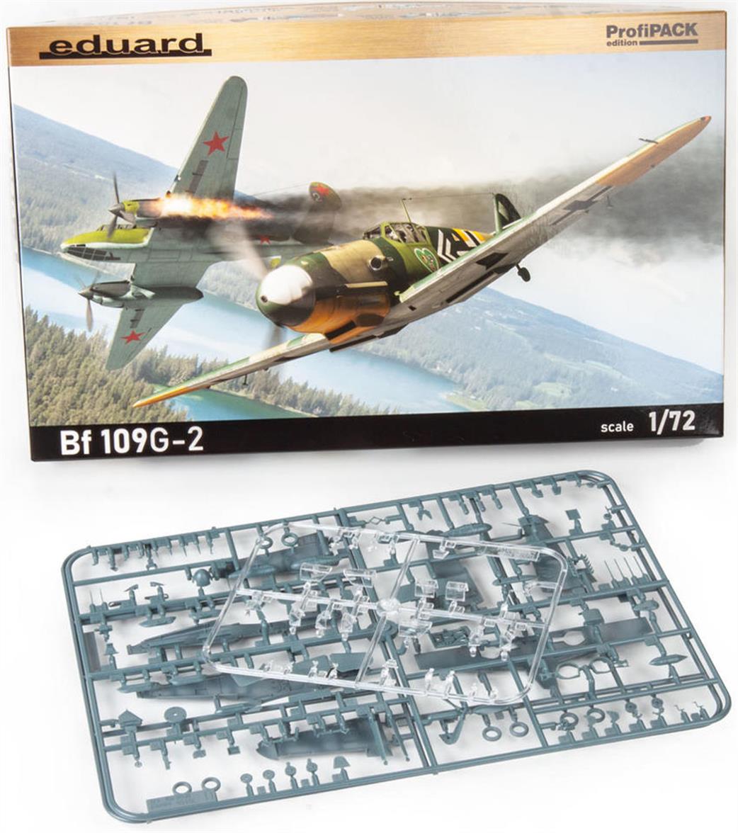 Eduard 1/72 70156 Bf 109G-2 German WW2 Fighter Plastic Kit
