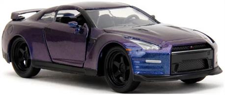 Jadatoys JAD34856PS 1/32nd Nissan GTR R35 Chameleon Midnight Purple Paint Pink Slips Diecast Model