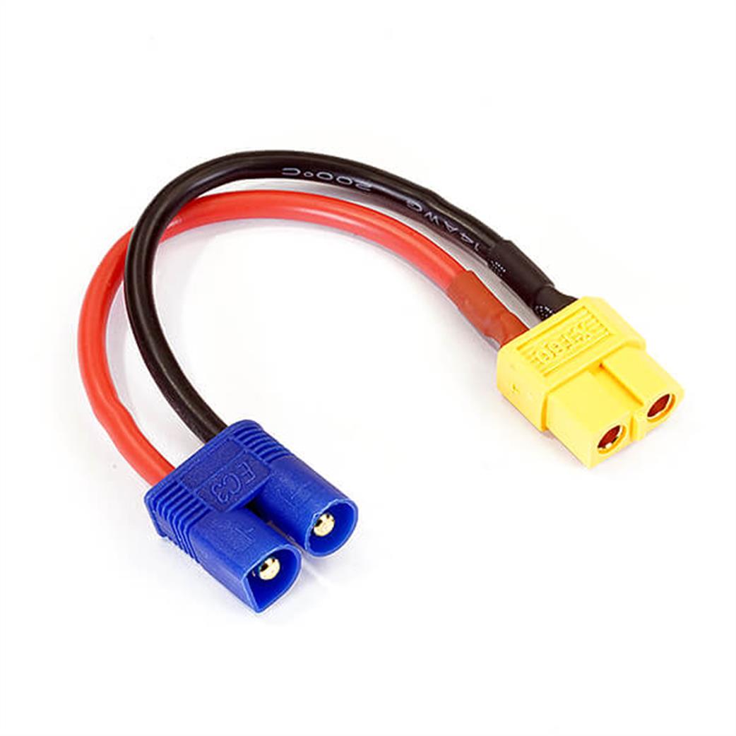 Etronix ET0842EC3 Female XT60 to Male EC3 Plug Connector Adaptor