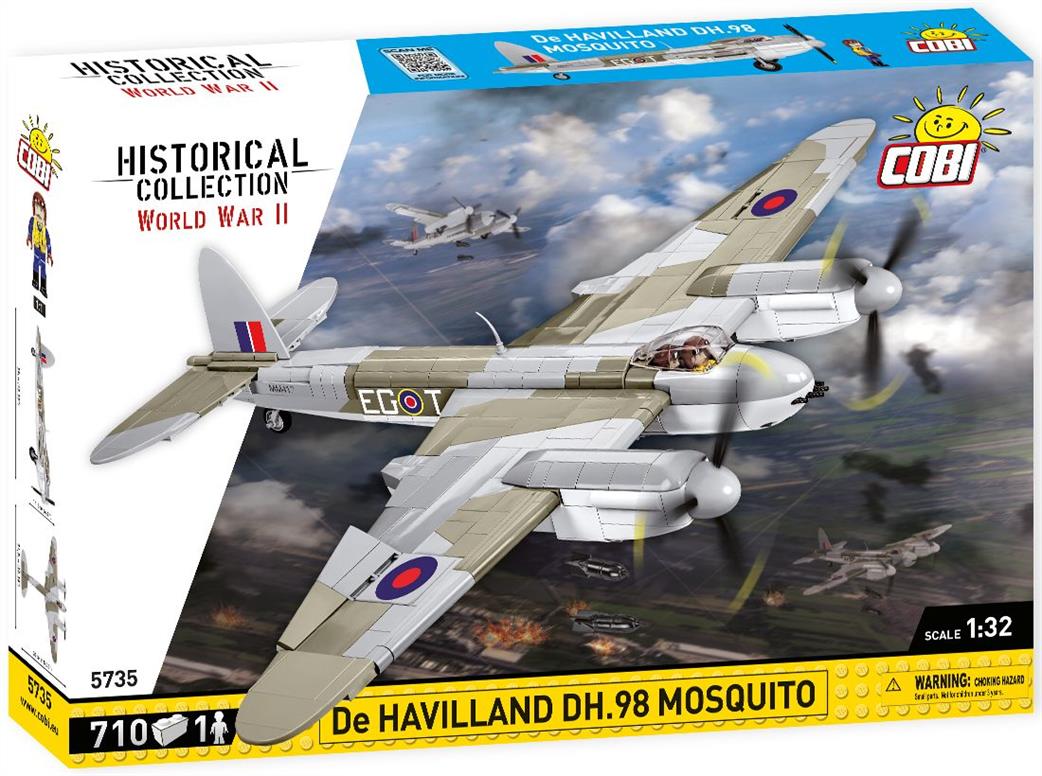 Cobi 1/48 5735 DeHavilland DH.98 Mosquito Block Model