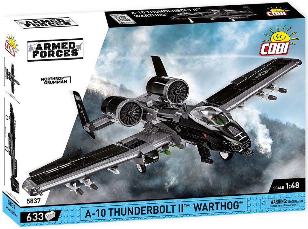 Cobi 1/48 5837 A-10 Thunderbolt II Warthog Block Model