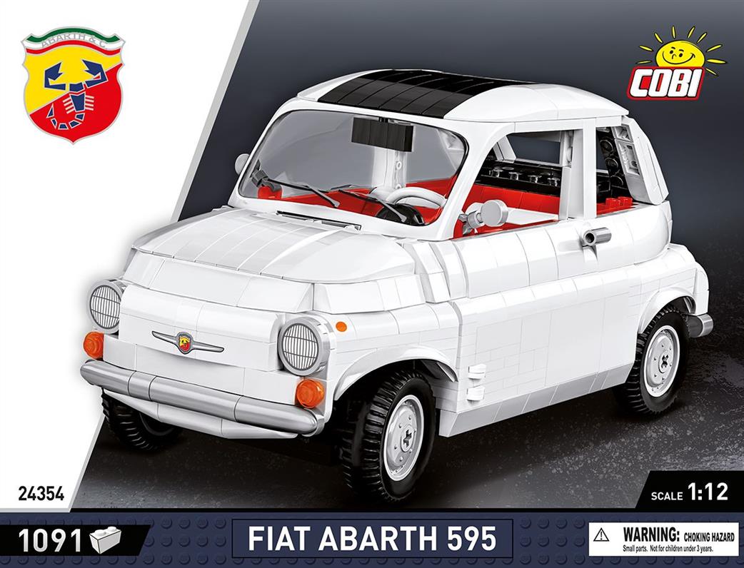 Cobi 1/12 24354 1965 Fiat 500 Abarth Block Model