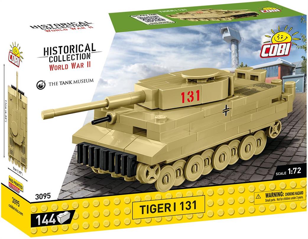 Cobi 1/72 3095 Tiger I 131 Block Model