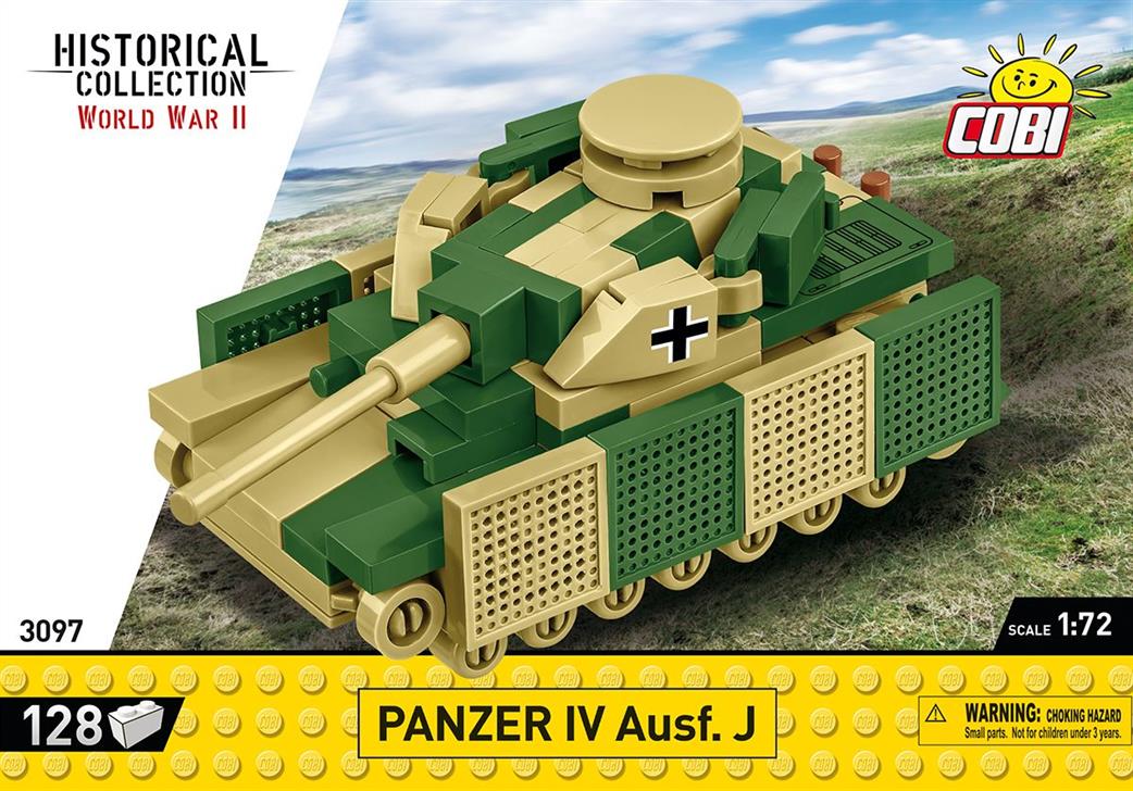 Cobi 1/72 3097 Panzer IV Ausf .J Block Model