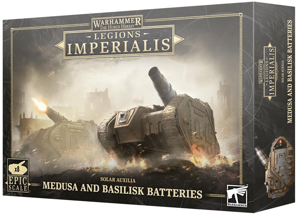 Games Workshop  03-16 Legions Imperialis Solar Auxilia Basilisks / Medusas