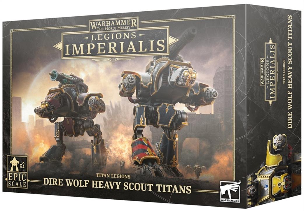 Games Workshop  03-44 Legions Imperialis Dire Wolf Heavy Scout Titans