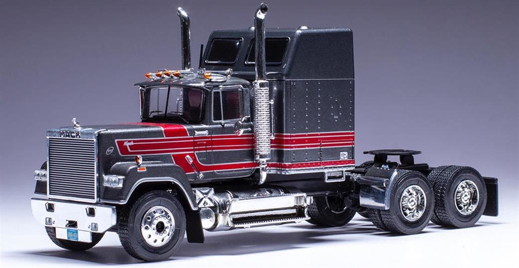 IXO 1/43 TR187 Mack Superliner Magnum Metallic Grey 1985 Diecast Model