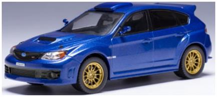 IXO CLC553 1/43rd Subaru Impreza WRC Sti Blue 2009 Diecast Model