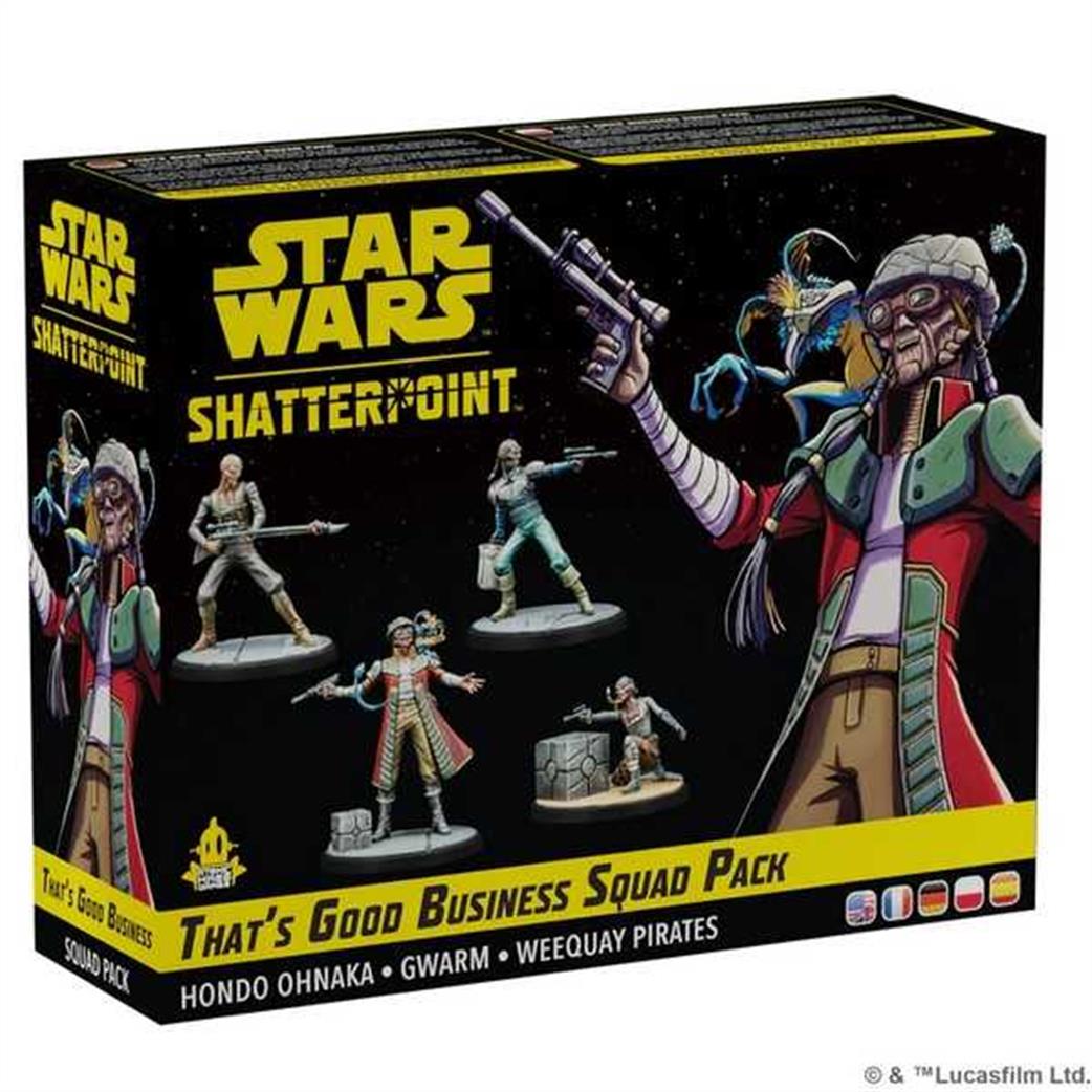 Atomic Mass Games  SWP10 That's Good Business Hondo Ohnaka Squad Pack for Star Wars Shatterpoint