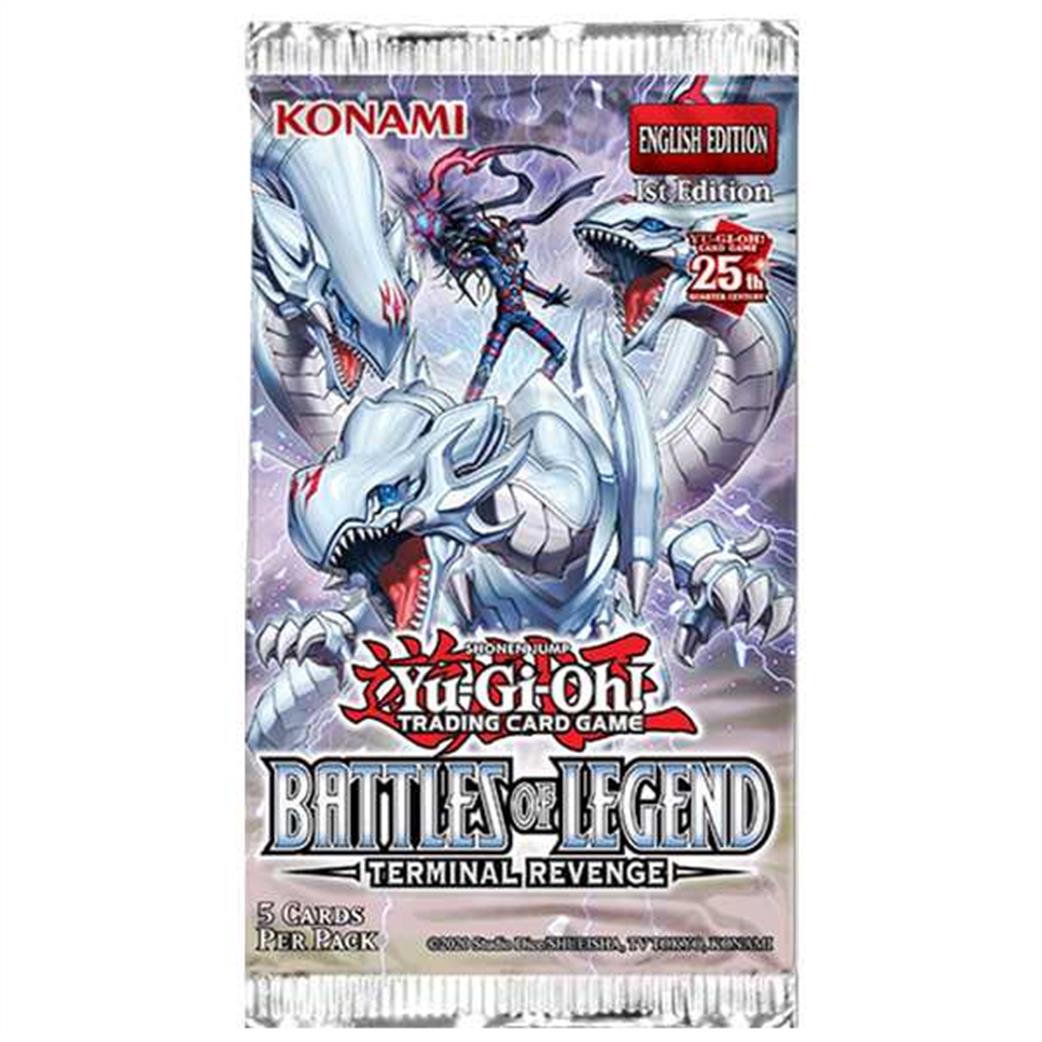 Konami  18516 Yu-Gi-Oh! Battles of Legend: Terminal Revenge Booster