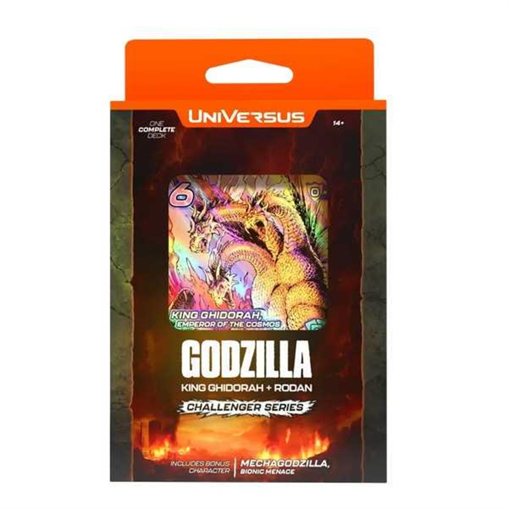 UVSCHA03XD UniVersus Godzilla & Mothra or King Ghidorah & Rodan Challenger Series Deck