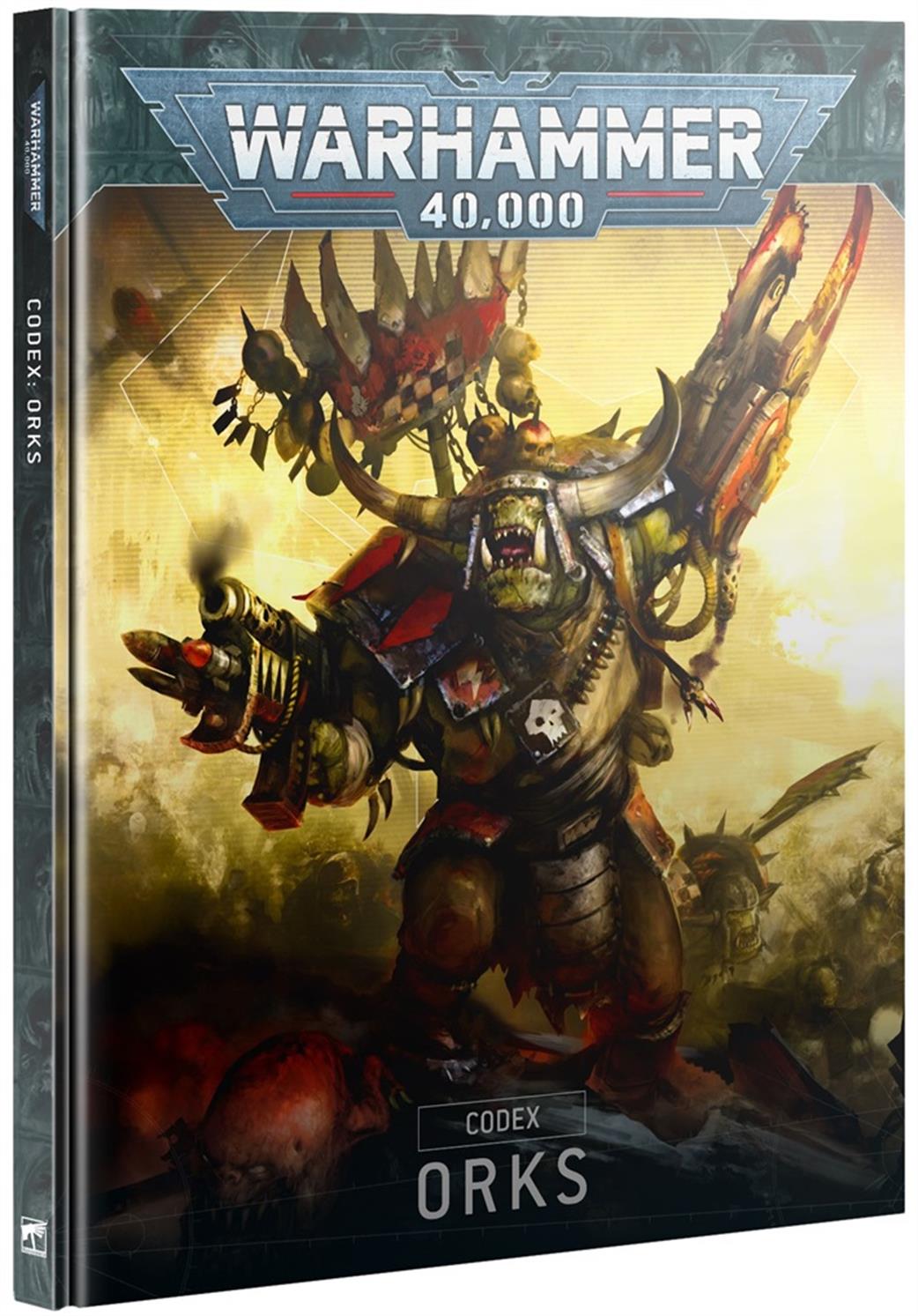 Games Workshop 60030103013 Orks Hardback 40K Codex 10th Edition Book