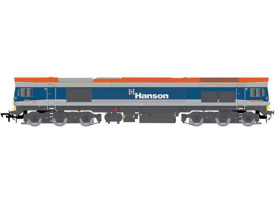 Dapol OO 4D-005-009 Hanson Aggrergates 59104 Village of Great Elm Class 59/1 Diesel Locomotive Hanson Blue & Grey