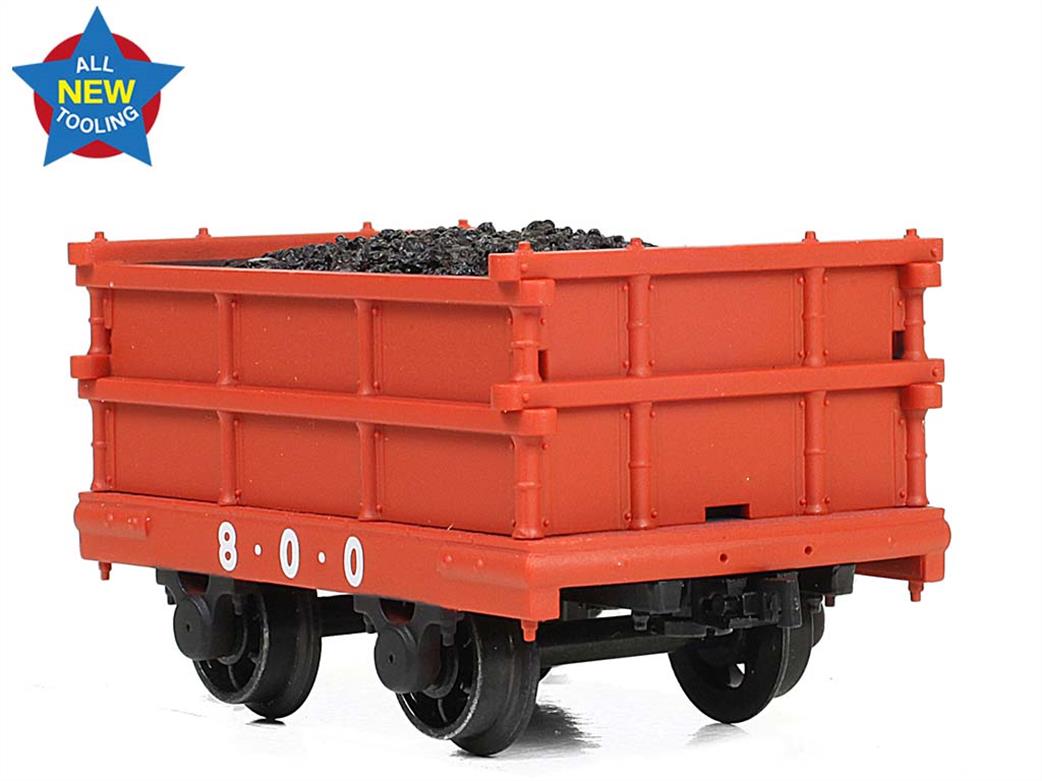 Bachmann O-16.5 73-030 Narrow Gauge Coal Wagon Red