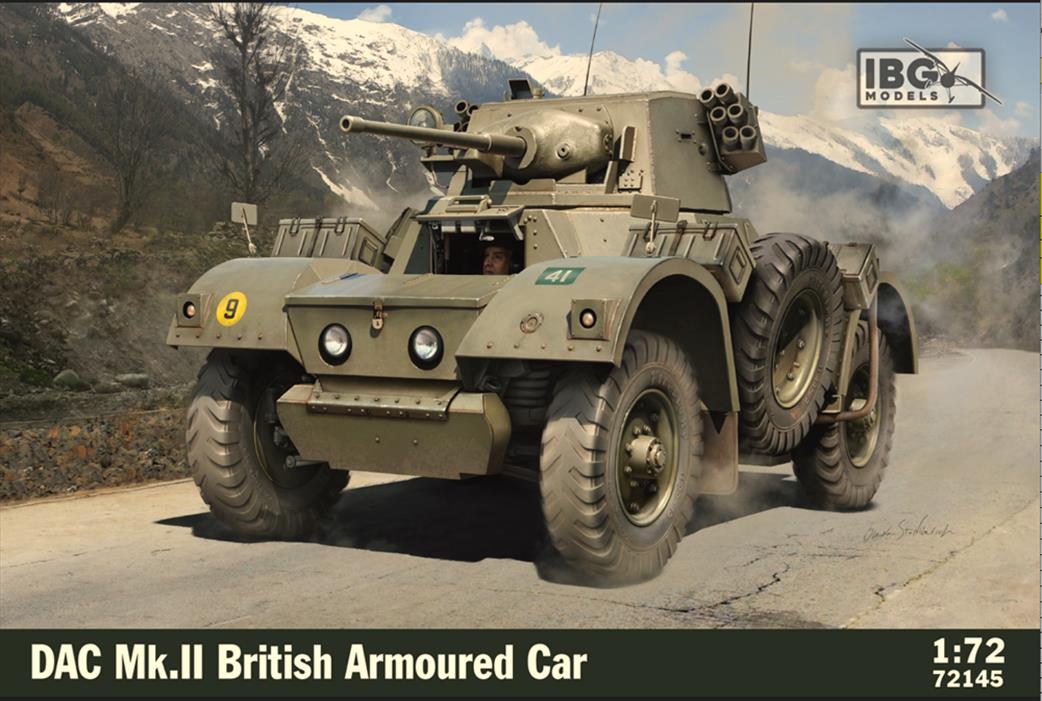 IBG Models 1/72nd 72145 DAC Mk.II British Armoured Car