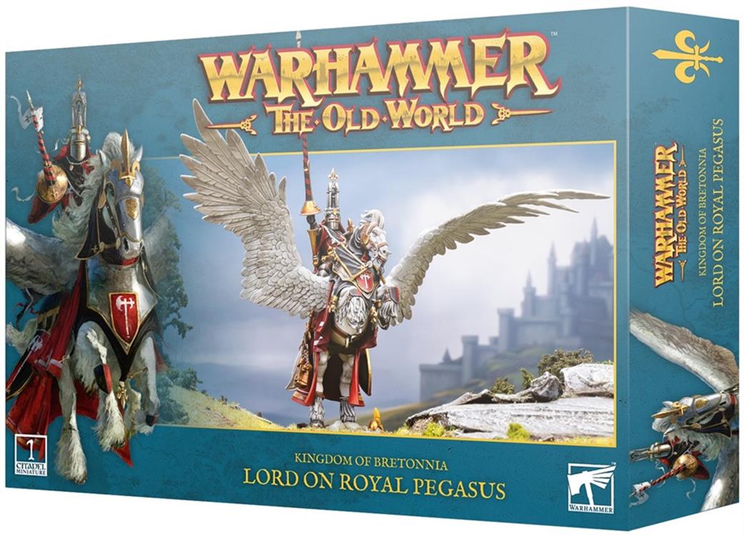 Games Workshop 06-10 Warhammer The Old World Kingdoms of Bretonnia Lord on Royal Pegasus