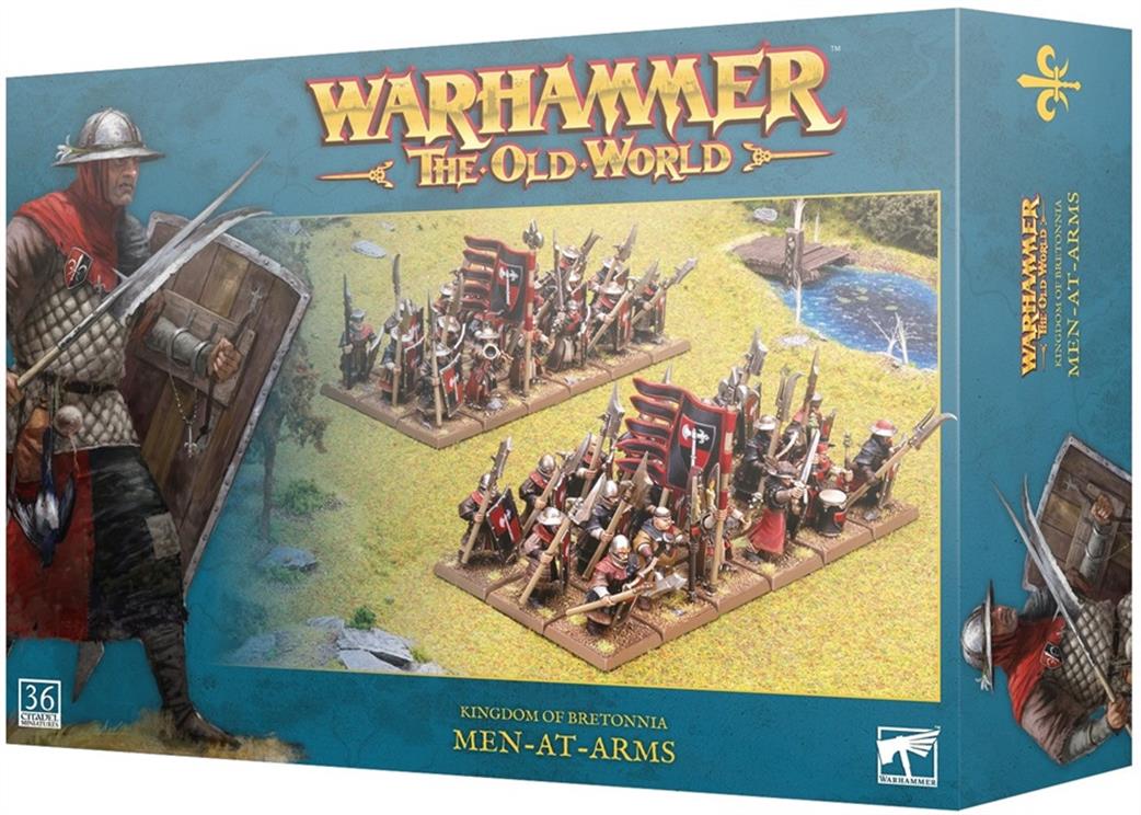 Games Workshop 06-12 Warhammer The Old World Kingdoms of Bretonnia Men at Arms