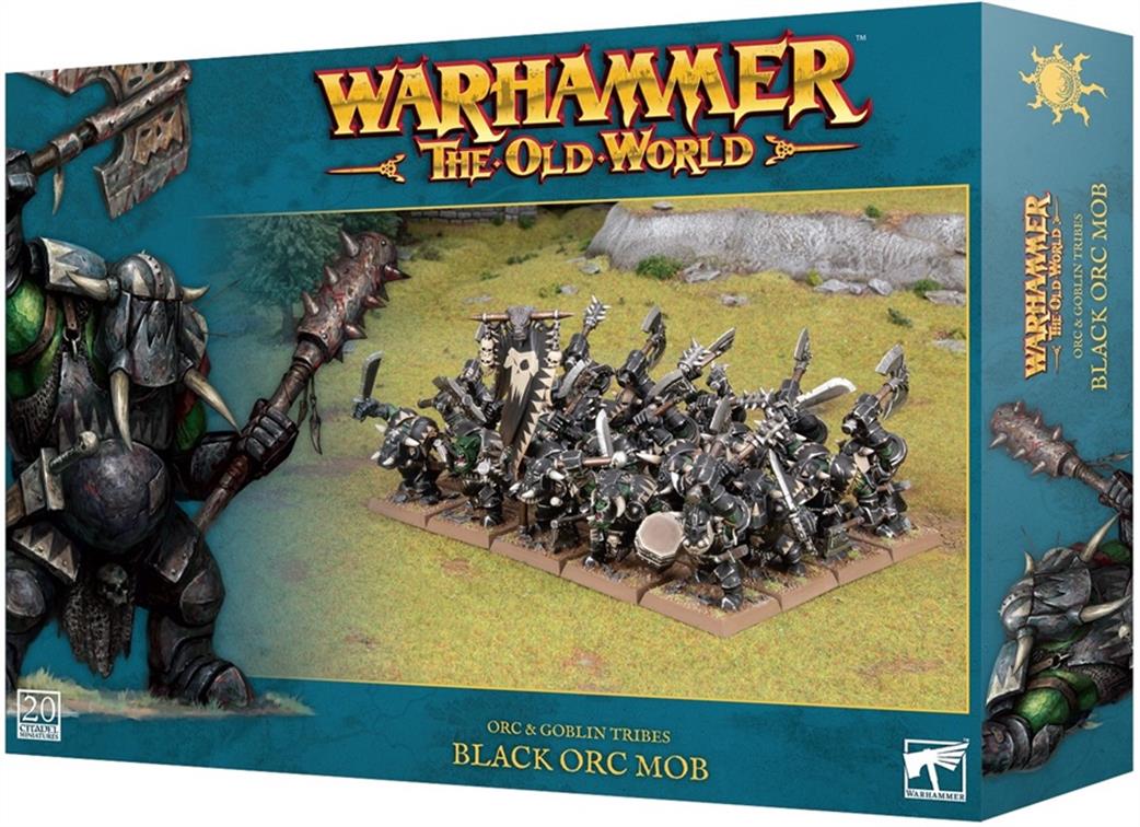 Games Workshop 09-13 Warhammer The Old World Orc & Goblin Tribes Black Orc Mob