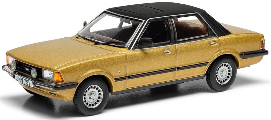 Corgi 1/43 VA15004 Ford Cortina Mk5 2.0 Ghia S, Solar Gold