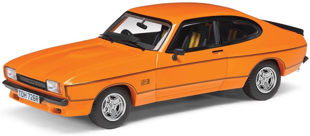 Corgi 1/43 VA15402 Ford Capri Mk2 X Pack Signal Orange