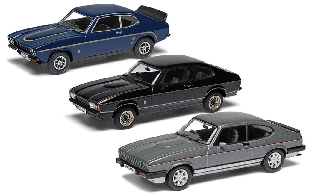 Corgi 1/43 VC01302 Ford Capri Sporting Triolgy Collection Diecast Car Pack