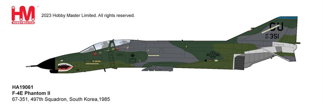 Hobby Master 1/72 HA19061 F-4E Phantom II 497th TFS South Korea 1895