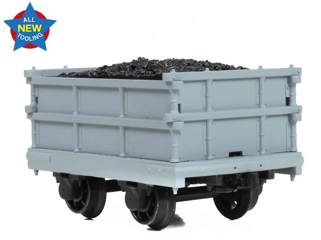 Bachmann O-16.5 73-029A Narrow Gauge Coal Wagon Grey