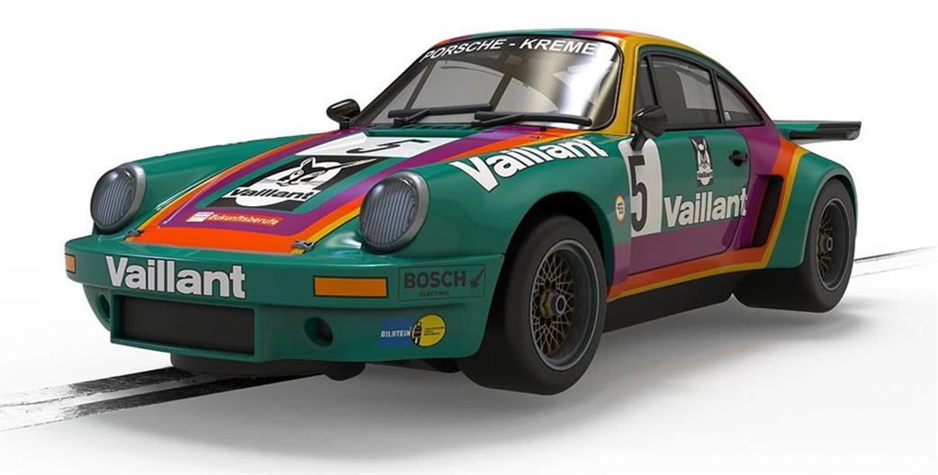 Scalextric 1/32 C4439 Porsche 911 3.0 RSR Vailliant Slot Car