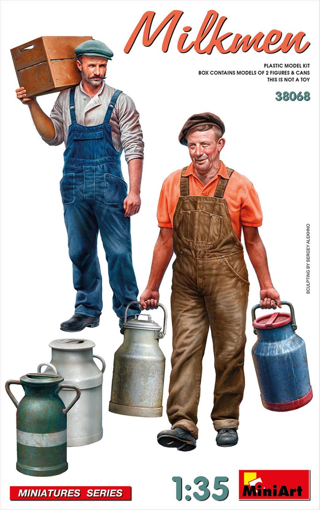 MiniArt 1/35 38068 Milkmen 2 piece figure set