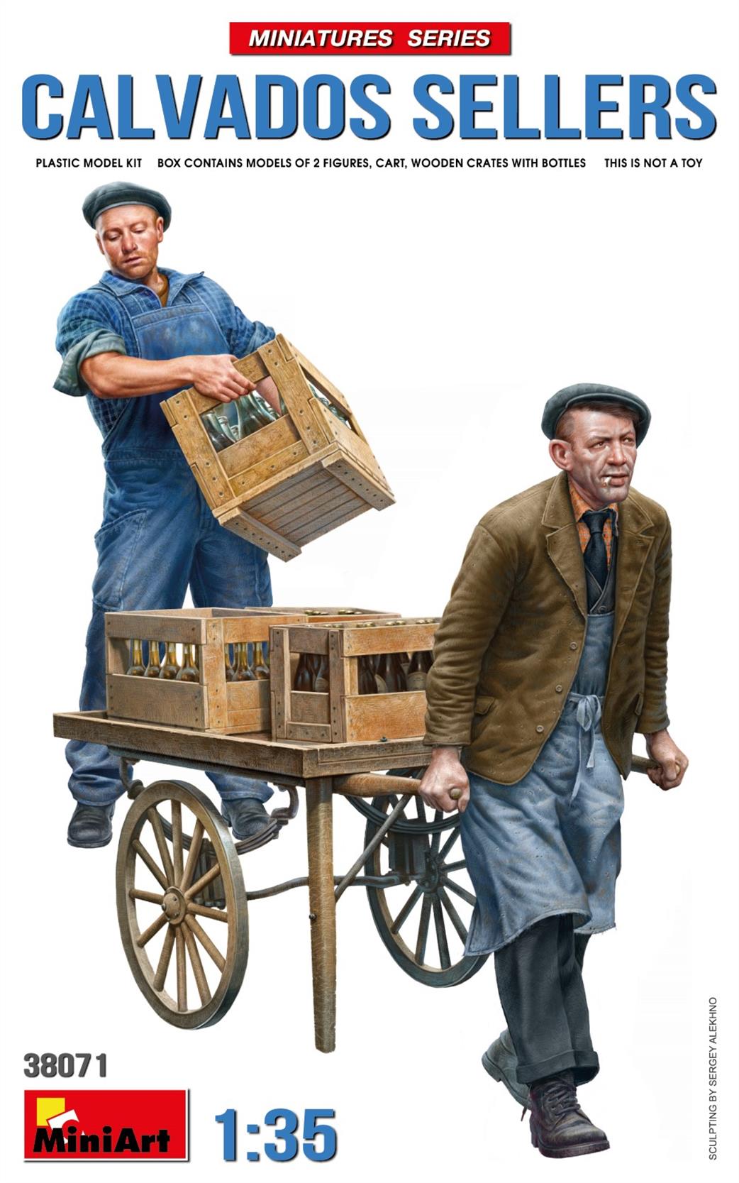 MiniArt 1/35 38071 Calvados Sellers 2 Piece Figure Set