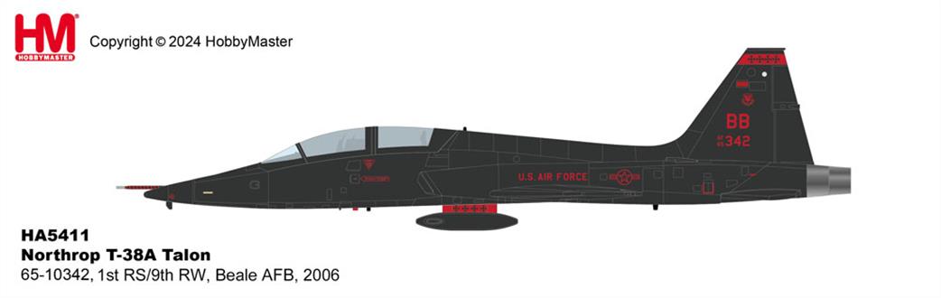 Hobby Master 1/72 HA5411 Northrop T-38A Talon 1st RS/9th RW, Beale AFB, 2006