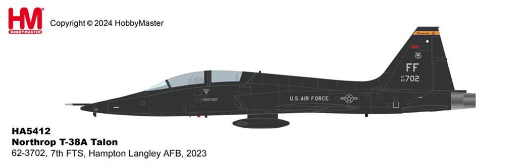 Hobby Master 1/72 HA5412 Northrop T-38A Talon 7th FTS, Hampton Langley AFB