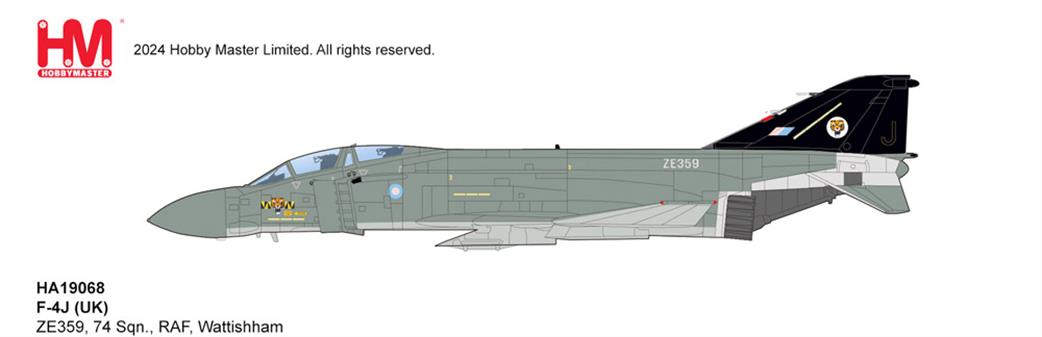 Hobby Master 1/72 HA19068 F-4J UK Phantom  ZE359 74 Sqn RAF Wattisham