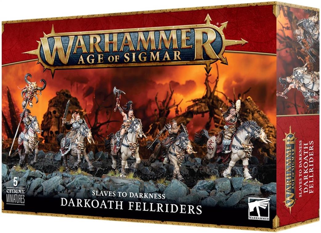 Games Workshop 28mm 83-54 Slaves to Darkness Darkoath Fellriders