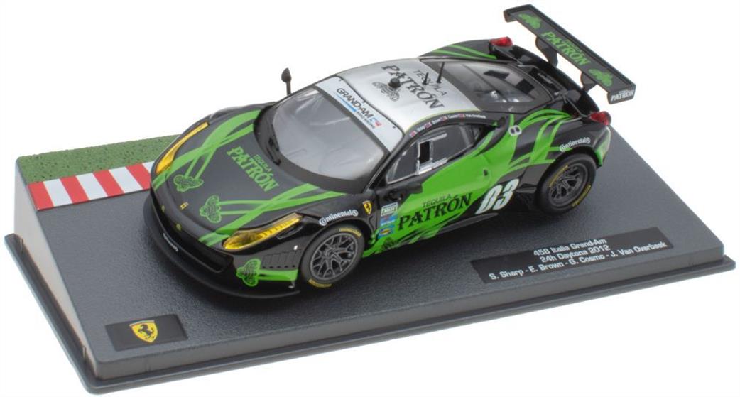 MAG 1/43 MAG PE039 Ferrari 458 Italia Grand-Am 24h Daytona Cased Diecast Model