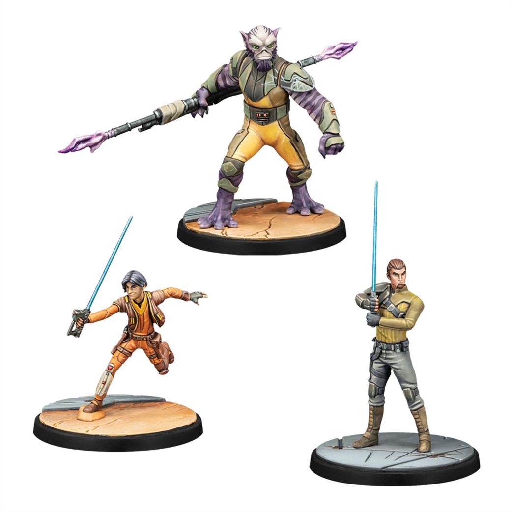 Atomic Mass Games  SWP29 Stronger Than Fear Kanan Jarrus Squad Pack for Star Wars Shatterpoint