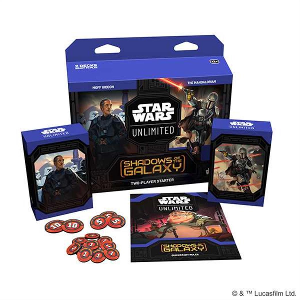 Fantasy Flight Games  SWH0203 Star Wars Unlimited Shadows Of The Galaxy 2-Player Starter