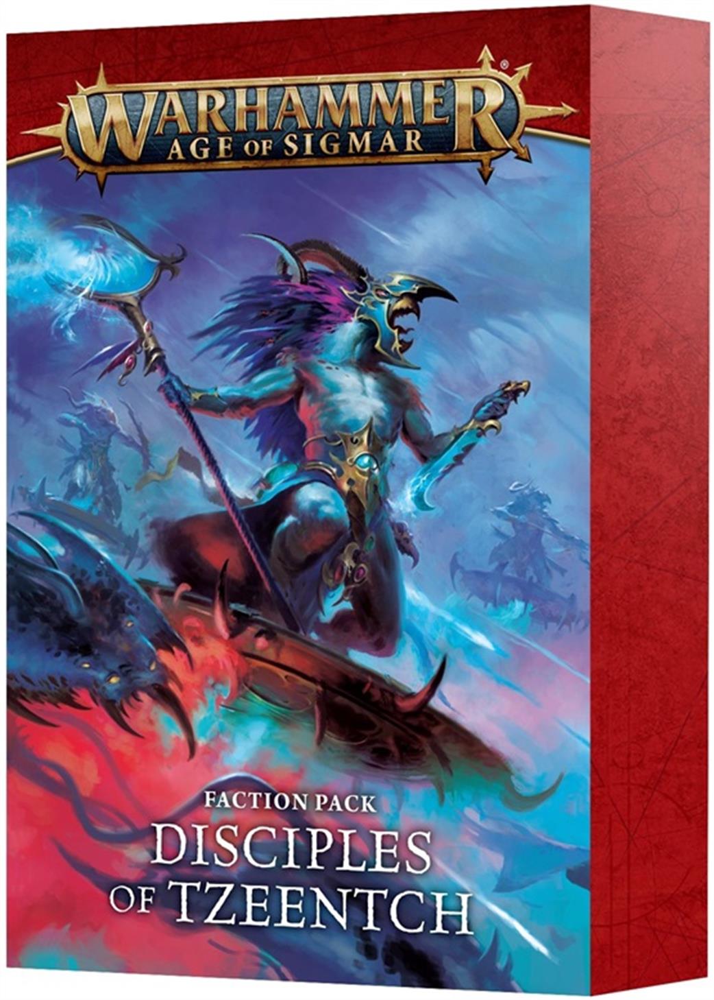 Games Workshop  74-21 AoS Faction Cards Disciples of Tzeentch