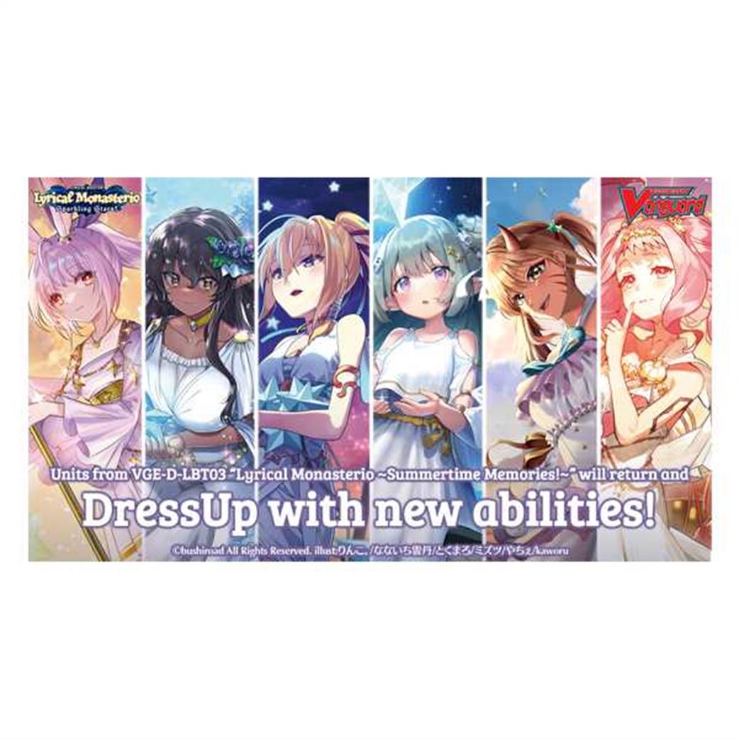 Bushiroad  VGE-DZ-LBT01 CFV Lyrical Monasterio Sparkling Stars! Booster