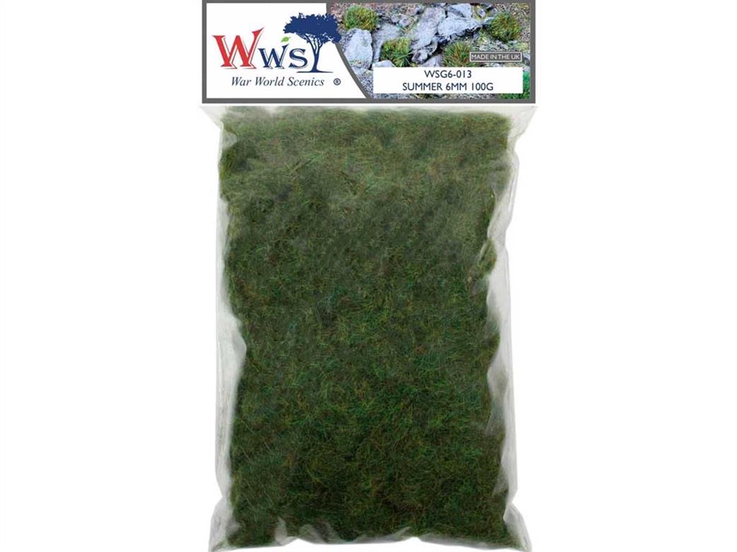 WWScenics  WSG6-013 6mm Summer Static Grass 100g 1000ml