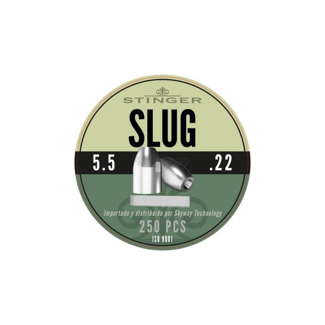 Huntex  H40055 Stinger Slug .22 Pellets Tin of 250