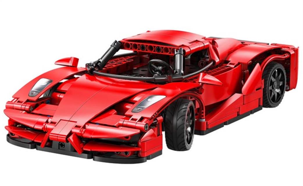 CaDa 1/14th C51304W RC Red Blade Sport Car Brick Model 405pcs