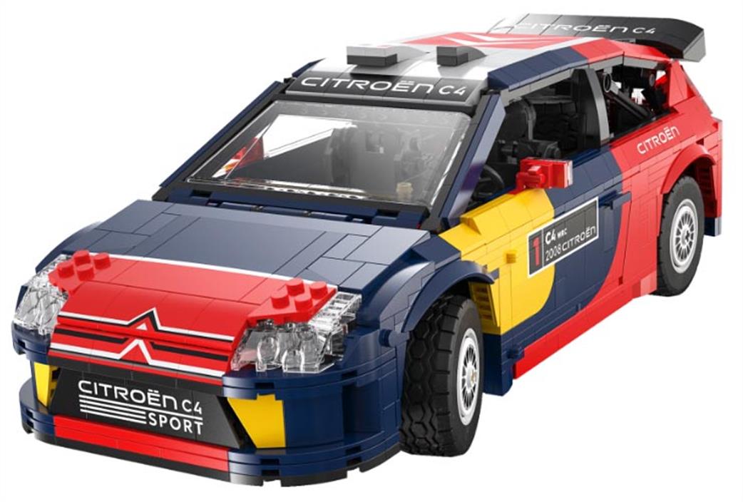 CaDa 1/12th C62005W 2008 Citroen C4 WRC block Model 1569pcs