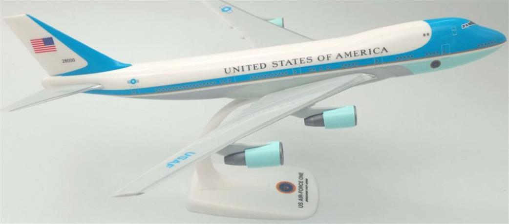 PPC Models  AFOB747 Boeing B747-200 Air Force One Aircraft Model